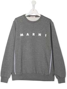 Marni Kids толстовка с логотипом