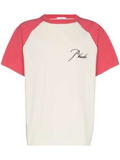 Rhude Raglan logo T-shirt