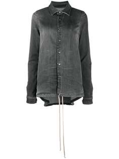 Rick Owens DRKSHDW джинсовая куртка с длинными рукавами
