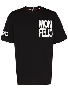 Moncler Grenoble logo print cotton T-shirt