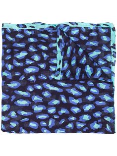 Paul Smith шарф с принтом Leopard Contrast