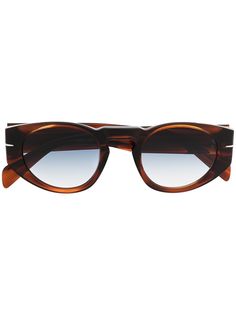Eyewear by David Beckham солнцезащитные очки в овальной оправе