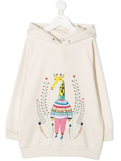 Gucci Kids худи оверсайз с принтом
