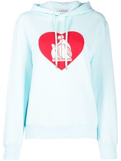 LANVIN худи с графичным принтом