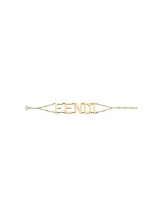 Fendi браслет с логотипом