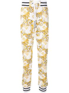 Versace Jeans Couture спортивные брюки с принтом