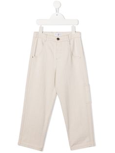 Brunello Cucinelli Kids прямые джинсы