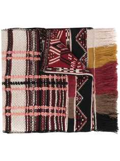 Etro шарф вязки интарсия