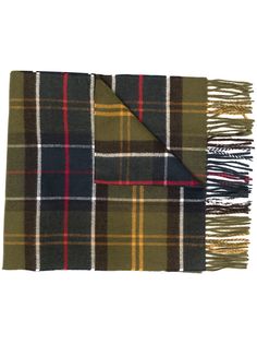 Barbour клетчатый шарф