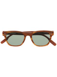 Montblanc солнцезащитные очки в оправе черепаховой расцветки