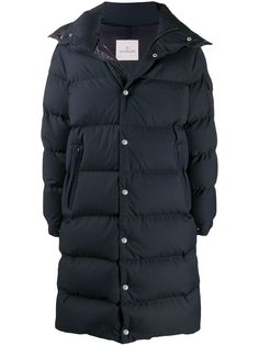 Moncler пуховик с капюшоном