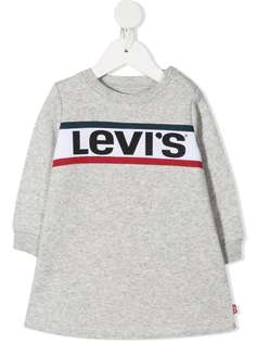 Levis Kids платье-толстовка с логотипом
