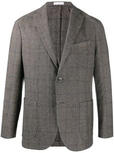 Boglioli однобортный пиджак в клетку