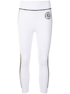 Fendi спортивные брюки с логотипом FF