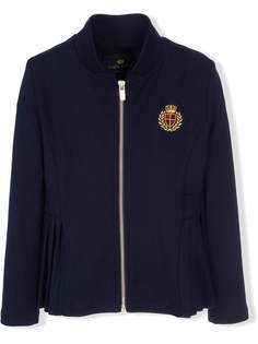 Lapin House куртка на молнии с вышивкой