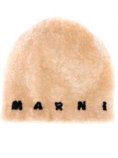 Marni шапка бини с логотипом