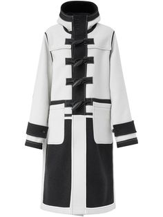 Burberry дафлкот в двух тонах