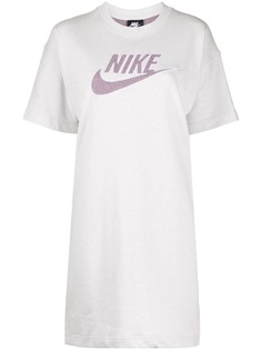 Nike платье-футболка с логотипом