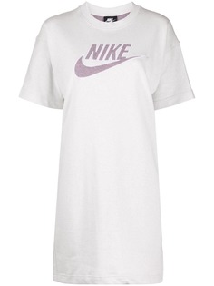 Nike платье-футболка с логотипом