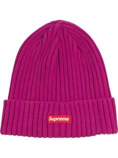 Supreme шапка бини в рубчик