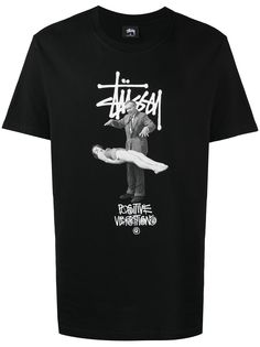 Stussy logo print T-shirt