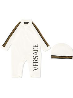 Young Versace комплект из комбинезона и шапки
