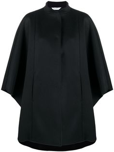 Max Mara пальто-кейп с воротником-хомутом