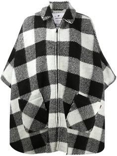 Woolrich кейп в клетку