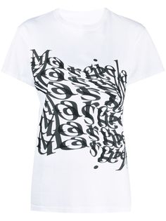 Maison Margiela футболка с логотипом