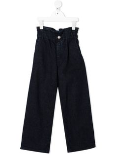 Dondup Kids джинсы со сборками на поясе