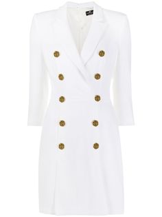 Elisabetta Franchi двубортное платье-пиджак