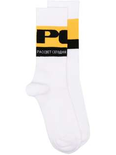 PACCBET носки с логотипом