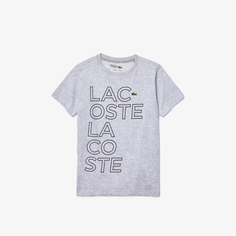 Хлопковая футболка Lacoste