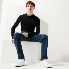Мужская футболка Lacoste с длинным рукавом и высоким воротом