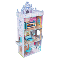 Дом для кукол Игруша с мебелью 141 см