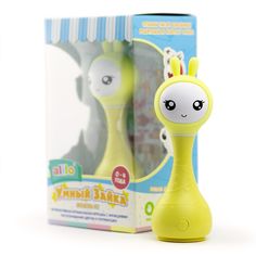 Интерактивная игрушка Alilo Умный зайка R1 (жёлтый) 16 см