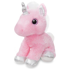 Мягкая игрушка Aurora Единорог розовый 30 см цвет: розовый