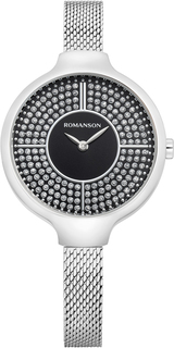 Женские часы в коллекции Giselle Женские часы Romanson RM0B13LLW(BK)