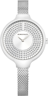 Женские часы в коллекции Giselle Женские часы Romanson RM0B13LLW(WH)