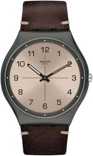 Швейцарские мужские часы в коллекции Skin Irony Мужские часы Swatch SS07M100