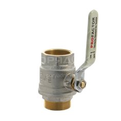 Кран ProFactor Г-Ш с ручкой, 1 1/4"