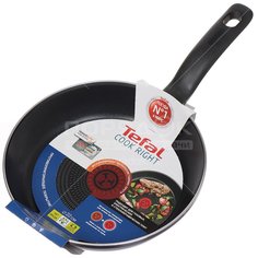 Сковорода с антипригарным покрытием Tefal Cook Right 04166122 без крышки, 22 см