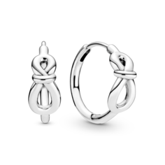 Серьги-кольца "Бесконечность" Pandora