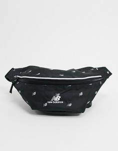 Черная сумка-кошелек на пояс с логотипом New Balance-Черный