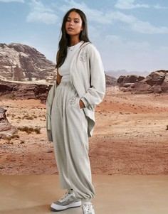 Худи унисекс на молнии ASOS 4505-Белый