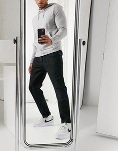 Черные джинсы прямого кроя Bershka-Черный