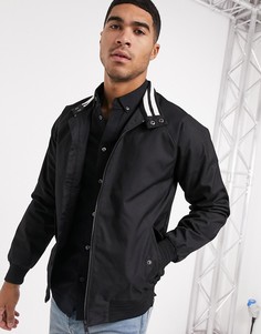 Черная куртка Харрингтон Burton Menswear-Черный