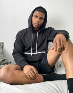 Худи черного цвета Nike Basketball standard issue-Черный