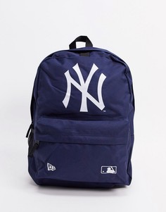 Темно-синий рюкзак с логотипом команды MLB NY от New Era