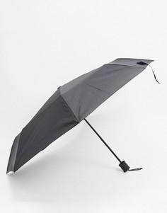 Черный зонт с логотипом Farah